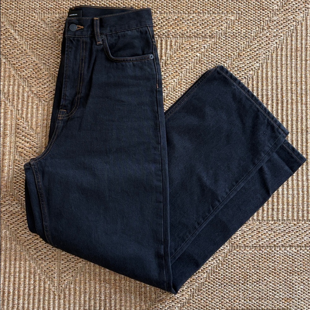 WARDROBE.NYC Black Low Rise Jeans size 25